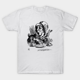 mad hatter alice in wonderland T-Shirt